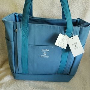 NWT Anello Carry-on Blue Tote Bag